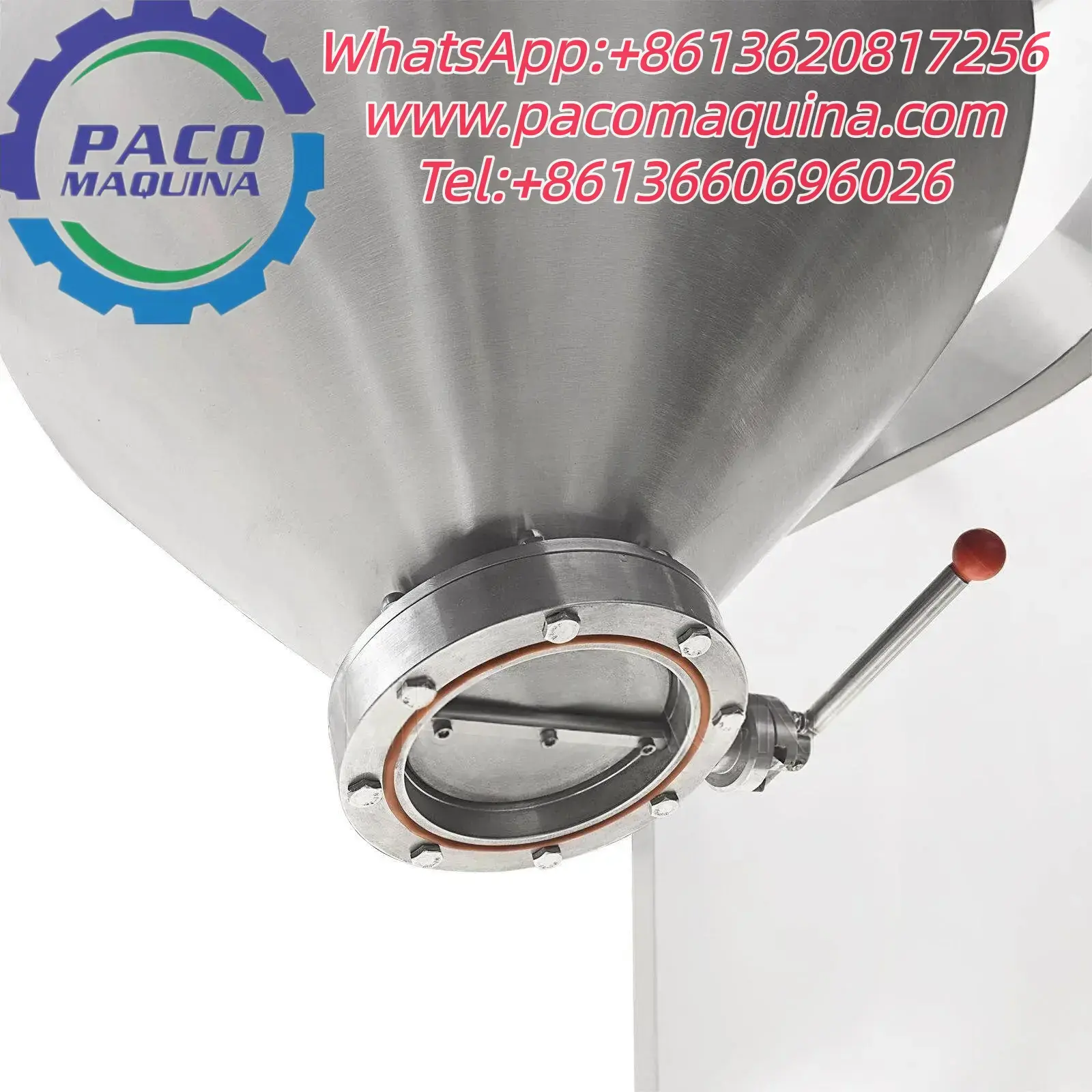 High Capacity Blender Powder Mixer Blending Machine SH100-600 - 图片 4