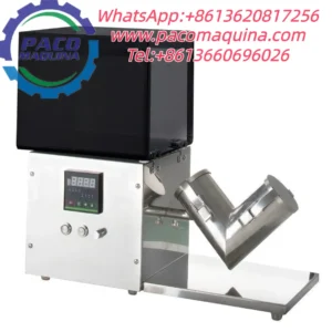 Polvos y Granulados  Mezcladoras  Mini V Type Powder Mixer Machine V-1