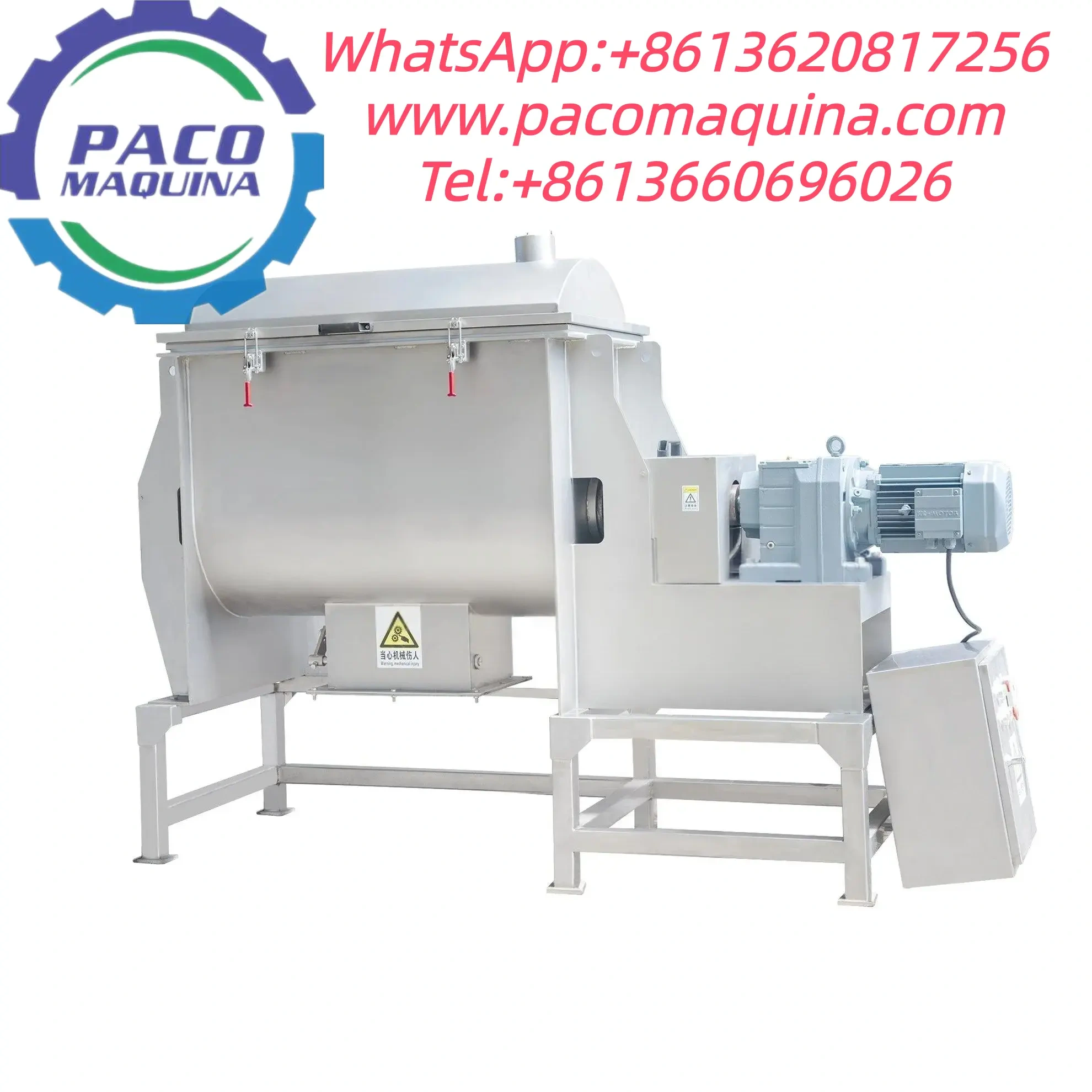 Powder Mixer Ribbon Mixer WLDH100-500 - 图片 3