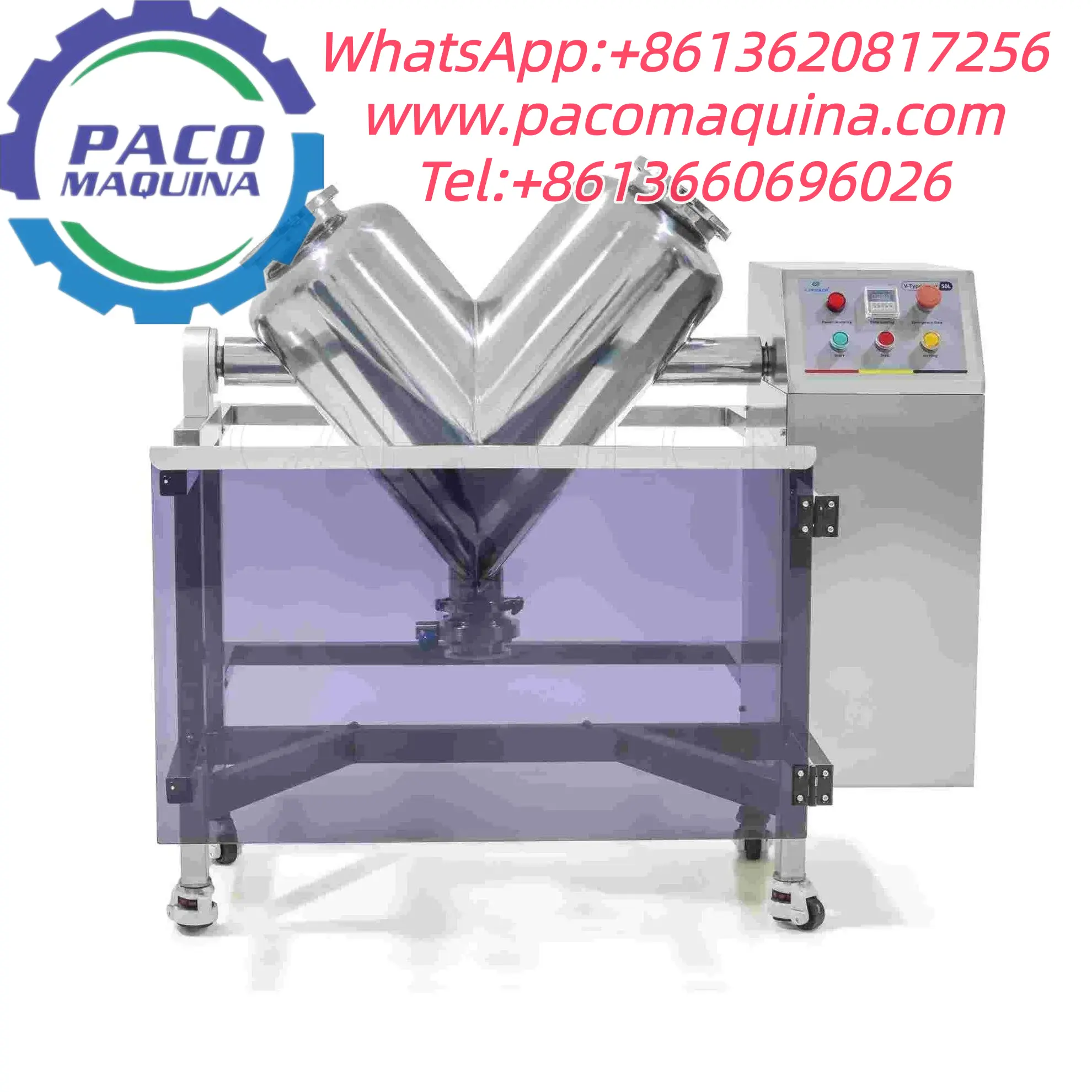 V Blender Dry Powder Mixer Blending Machine V50 Pro