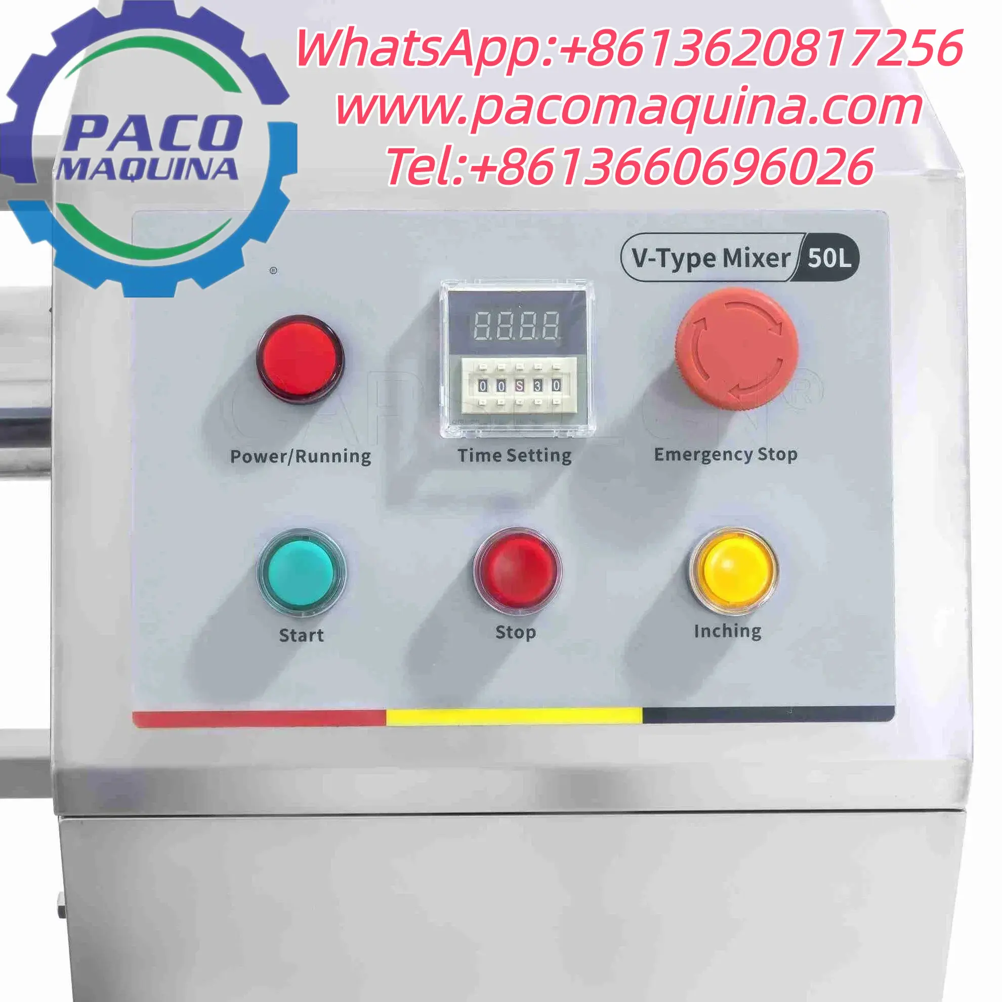 V Blender Dry Powder Mixer Blending Machine V50 Pro - 图片 2