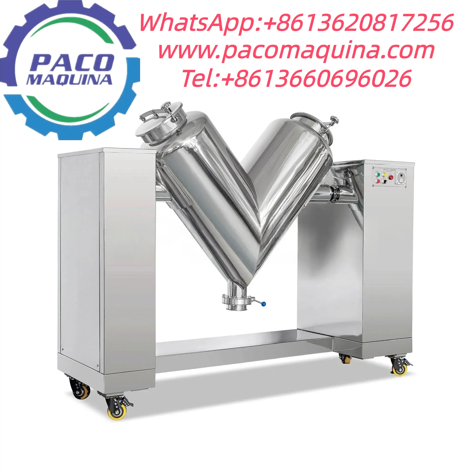 V Blender Dry Powder Mixer Blending Machine V50 - V300