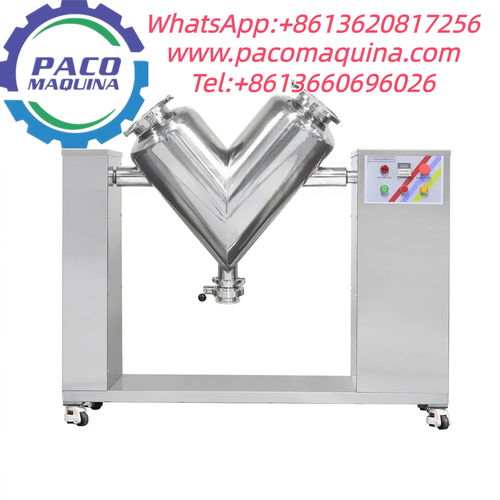 V Blender Dry Powder Mixer Blending Machine V50 - V300 - 图片 5